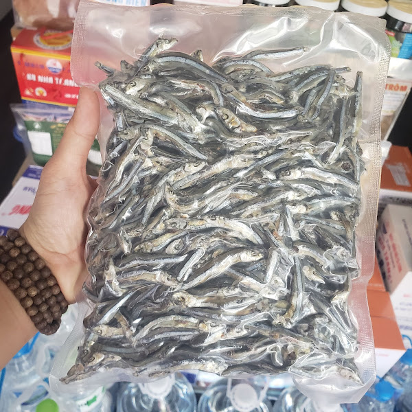 Đặc Sản Nha Trang - Cá Cơm Khô, Khô Cá Cơm Săn, Seavy Gói 500 Gram