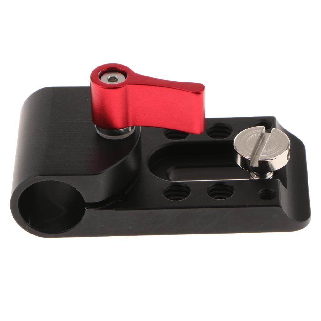 Unicersal Holder Clamp Mount for 15mm Rod Support Rail Follow Focus Rig DSLR