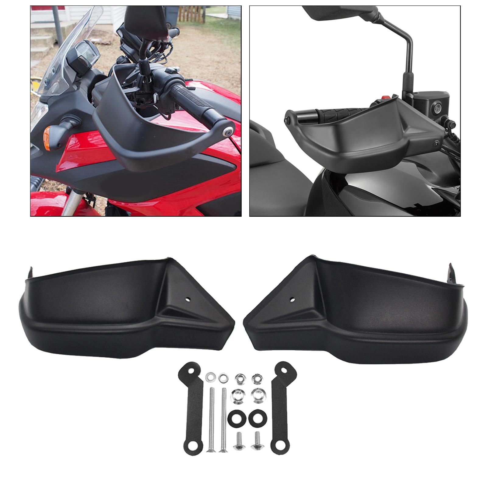 2pcs Motorcycle Handle Bar Hand Guard Kit for  NC700X 2012-2020 Black