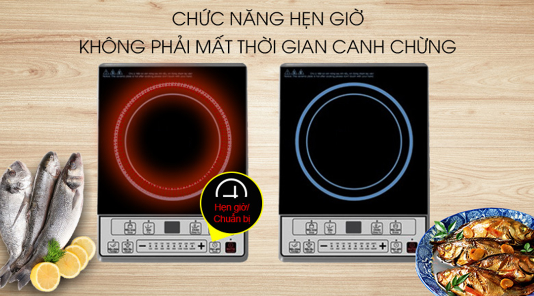 Bếp Điện Từ 2015DE - Hàng Chính Hãng