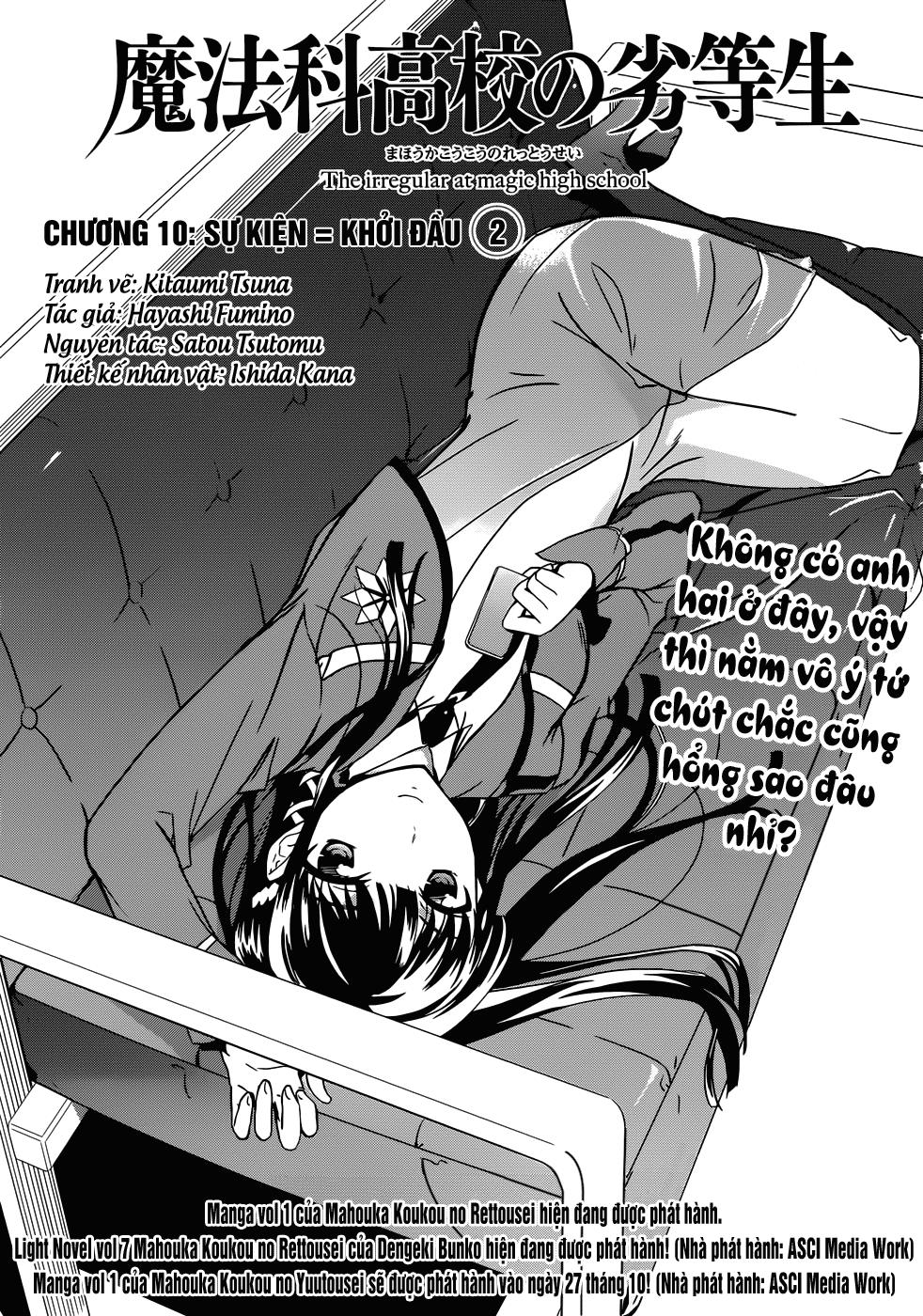 mahouka koukou no rettousei - nyuugaku hen chapter 11 3
