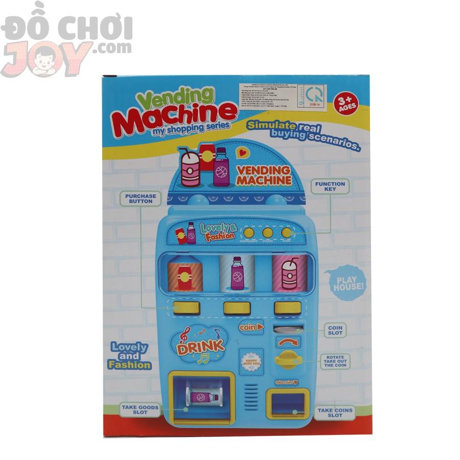 Máy Bán Nước Ngọt Tự Động XinLe - Pin, Nhạc, Đèn an toàn cho bé