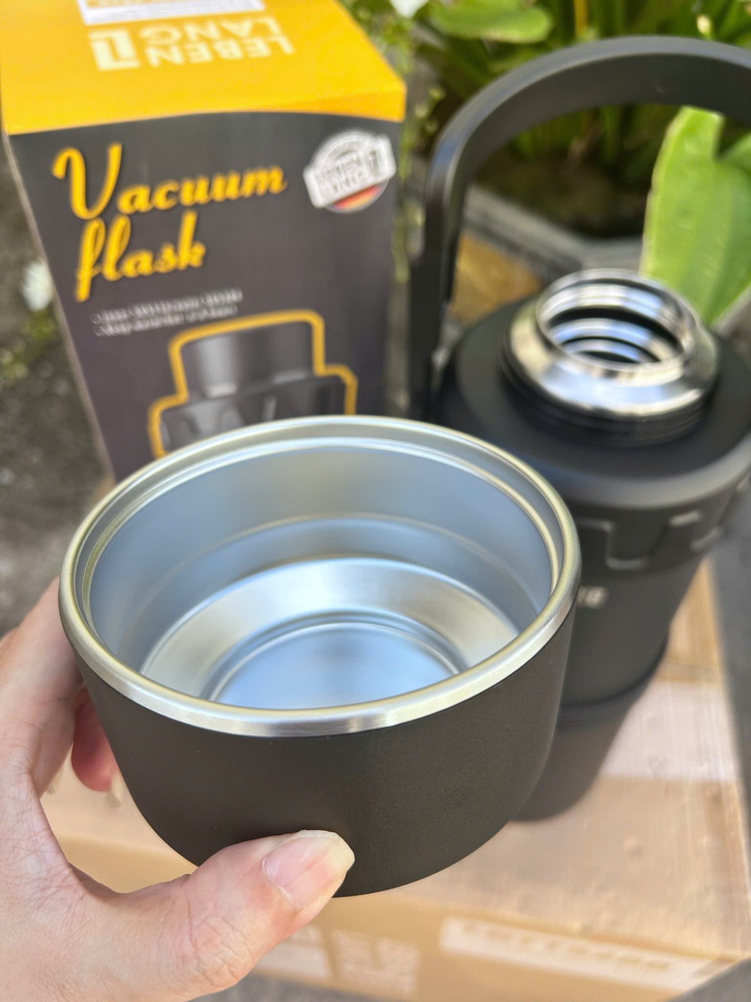 Phích giữ nhiệt Inox 316 Lê Bên Làng LBL3025 dung tích 6L kèm lõi lọc trà - Hảng chuẩn Đức