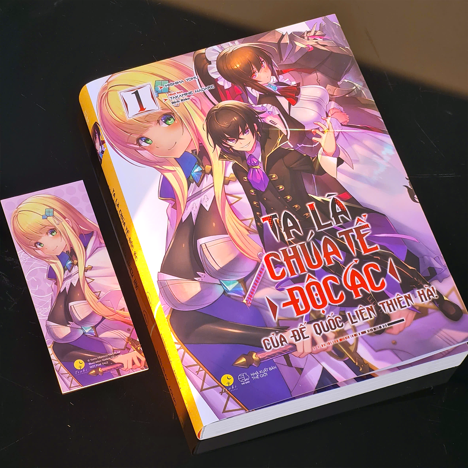 Sách - Ta Là Chúa Tể Độc Ác Của Đế Quốc Liên Thiên Hà - Tập 1 - Tặng Kèm Bookmark Bồi Cứng