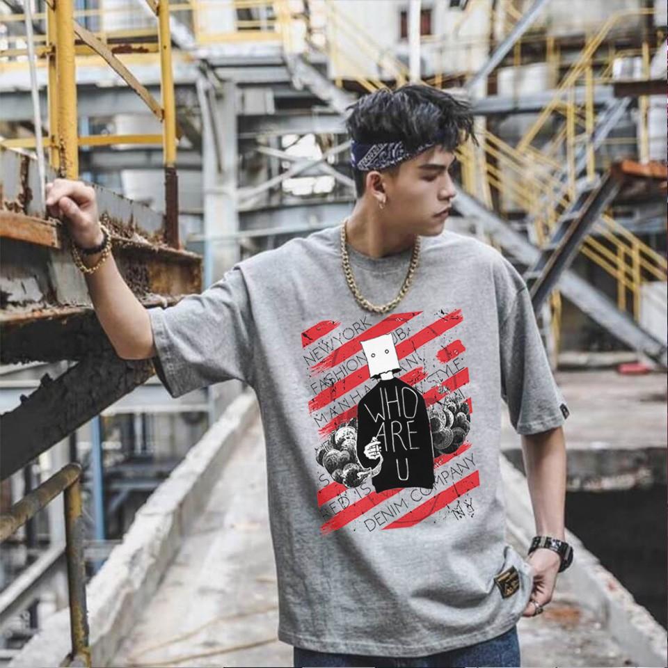 Áo Tay Lỡ UNISEX WHO ARE YOU Siêu Đẹp UN20