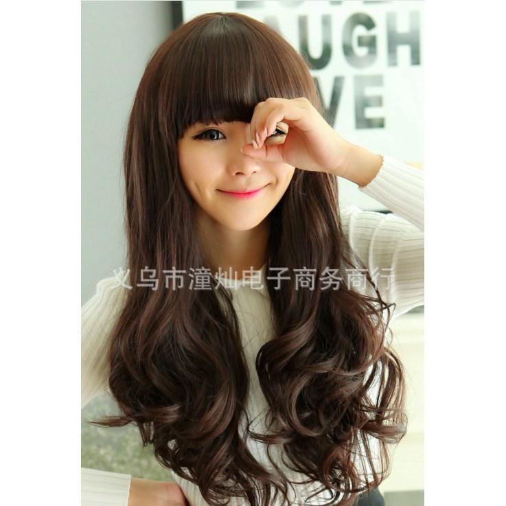 Bộ tóc giả nữ Hàn Quốc + Tặng kèm lưới T148
