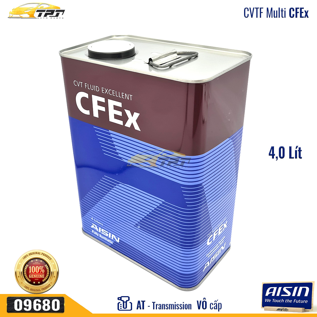 CFEx Nhớt Hộp Số Tự Động Vô Cấp CVTF Multi (4 Lít) AISIN - Japan