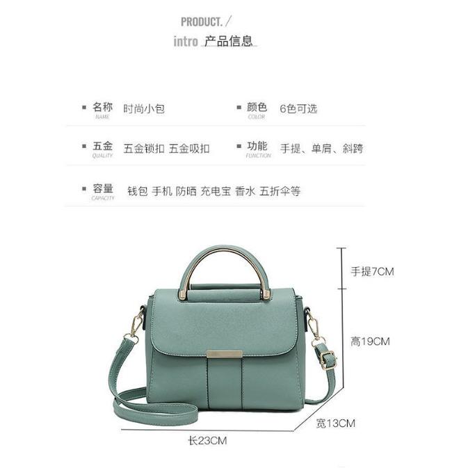 Túi xách nữ công sở da trơn nhiều ngăn BAG U MTH30