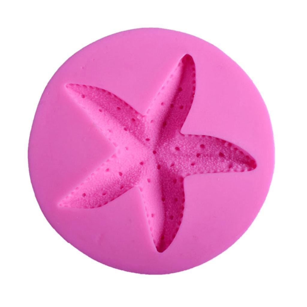 Starfish Silicone Mould Fondant Cake Mold DIY Baking Tool