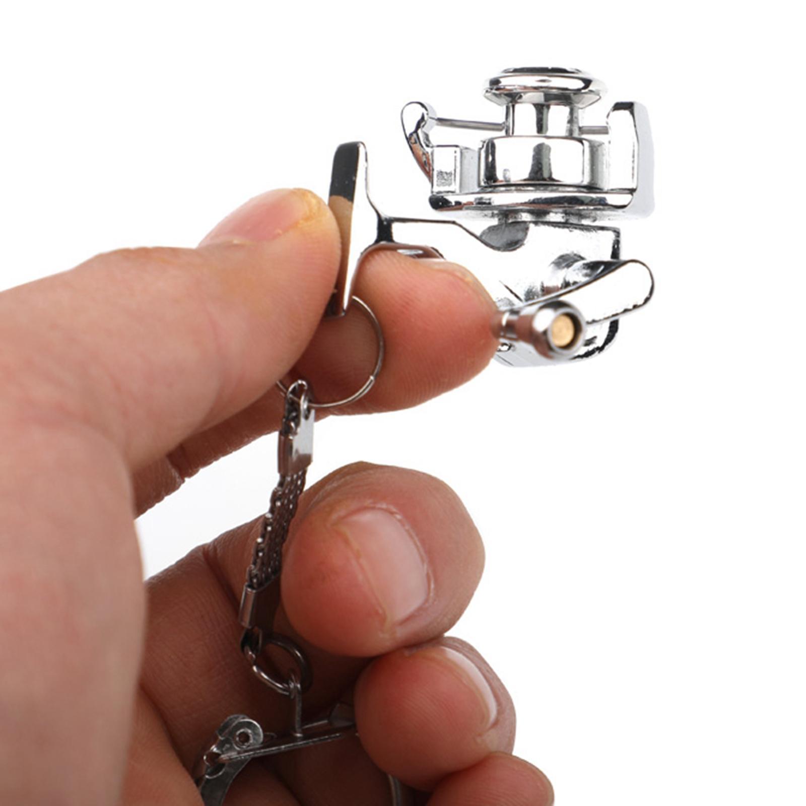 Fishing  Miniature Pendant Key  Chain Gift