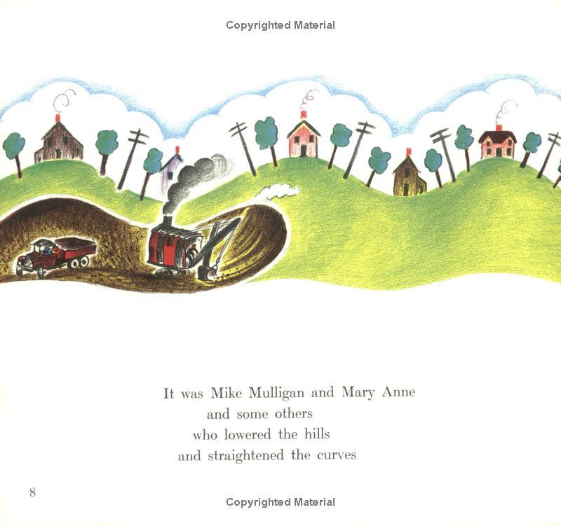 Mike Mulligan And His Steam Shovel Lap Board Book