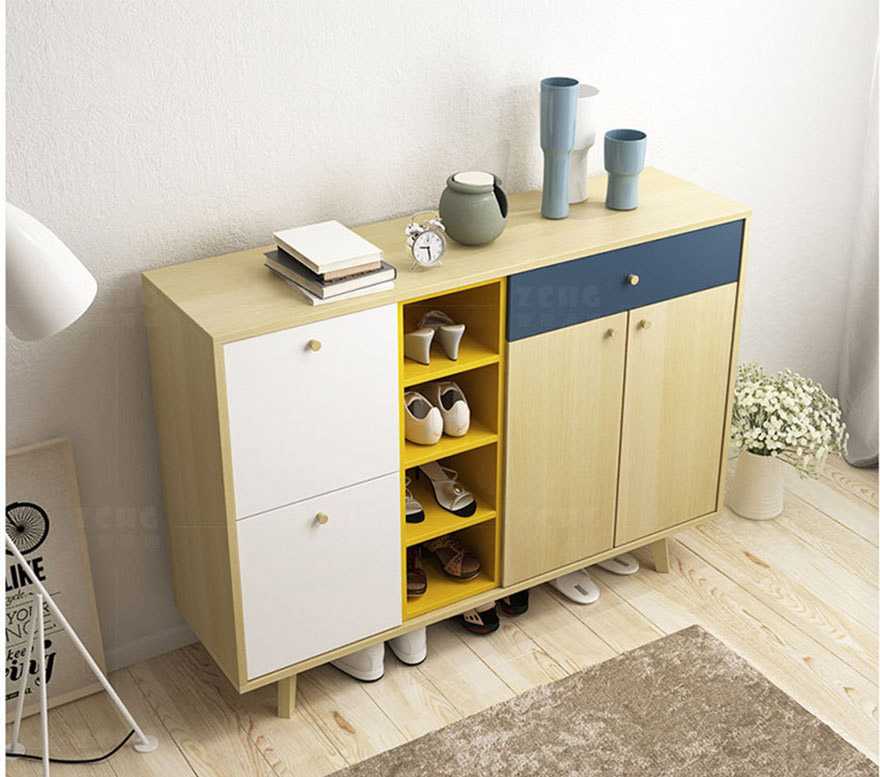 Tủ giày dép gỗ công nghiệp kiểu dáng hiện đại