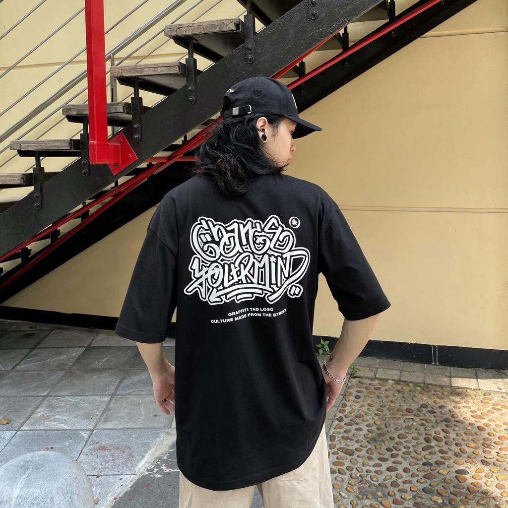Áo Thun Unisex Graffiti Change Your Mind 4 MÀU Form Oversize 100% cotton - Áo phông Local Brand chính hãng