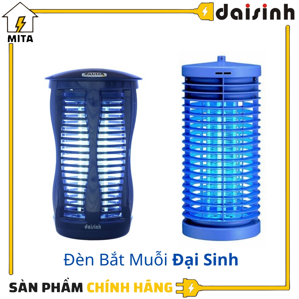 Đèn Bắt Muỗi Cao Cấp Daising Ds - D6Ds - D62 - Xanh Đậm Ds - D62