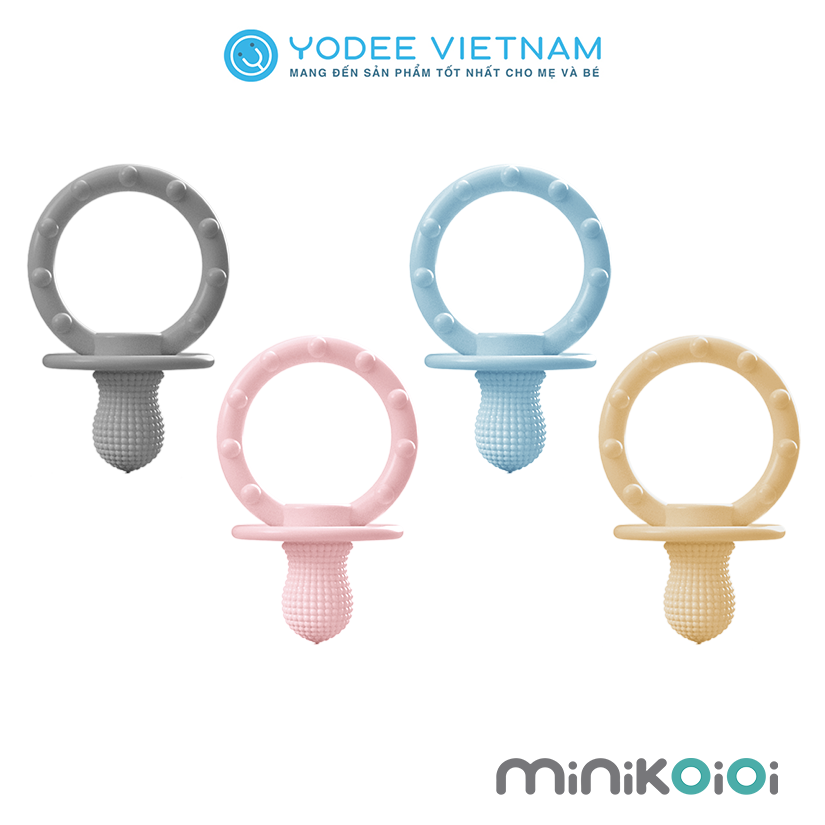 MinikOiOi - Gặm nướu tay cầm silicone cho bé