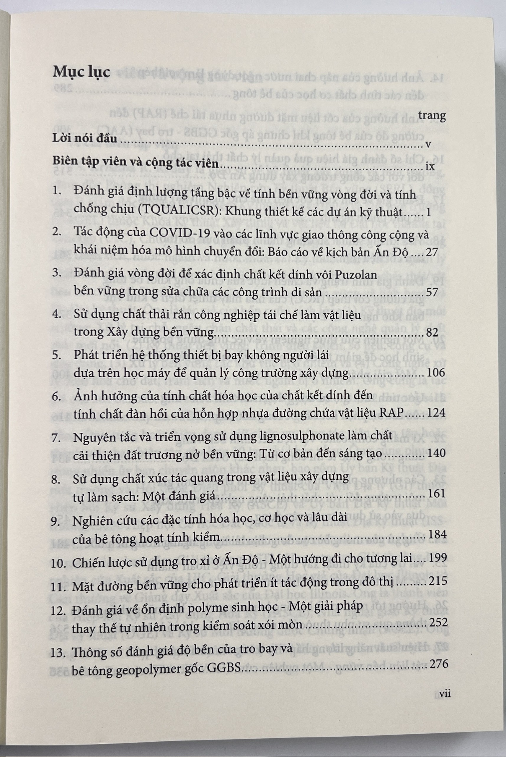 Sách - Những Tiến Bộ Trong Phát Triển Vật Liệu Thân Thiện Với Môi Trường Và Cơ Sở Hạ Tầng Bền Vững