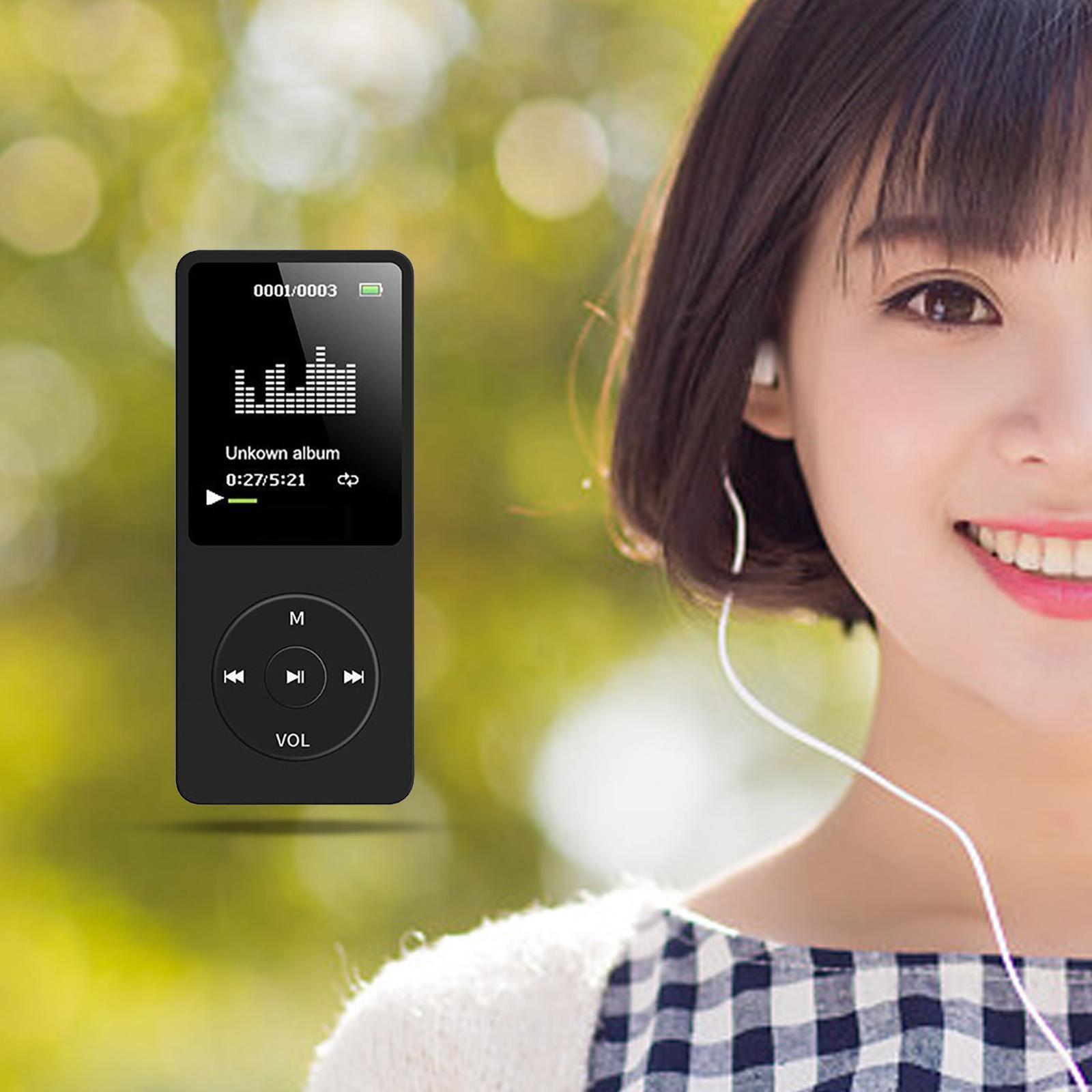 Sport HIFI MP3 MP4 Speaker Player Voice USB TXT Black