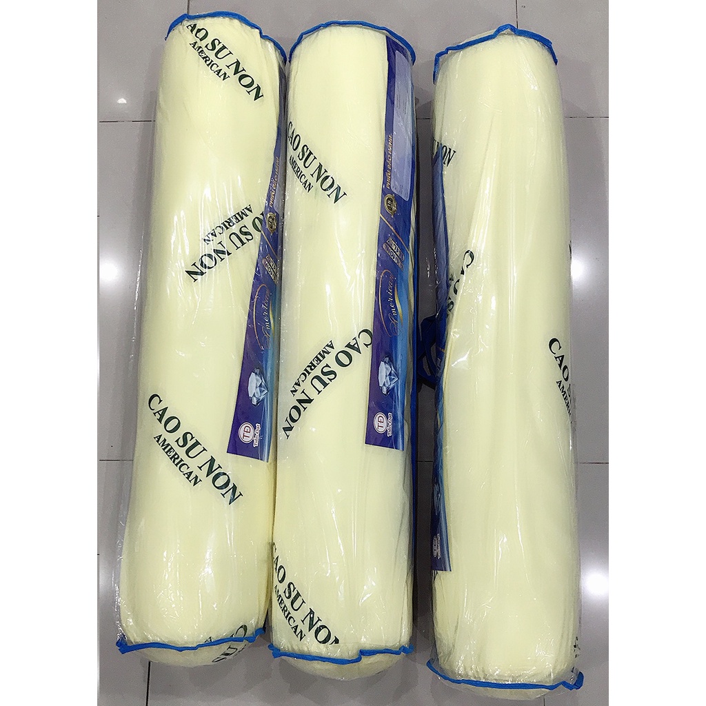 Gối ôm cao su non nhân tạo siêu êm ái cho giấc ngủ và sức khỏe kích thước 20x90 cao cấp