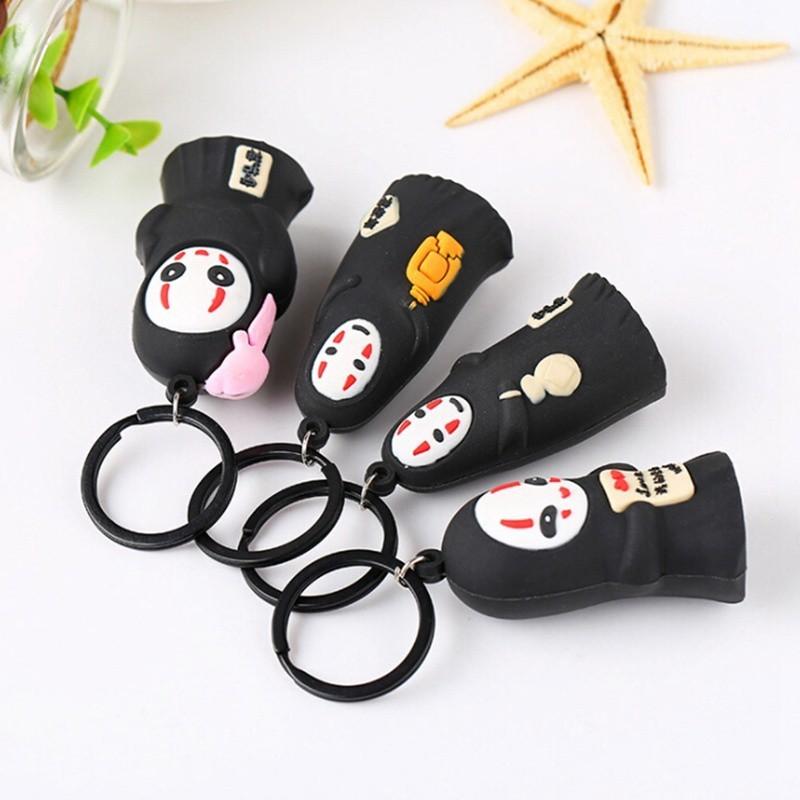 Móc khóa silicone hình vô diện