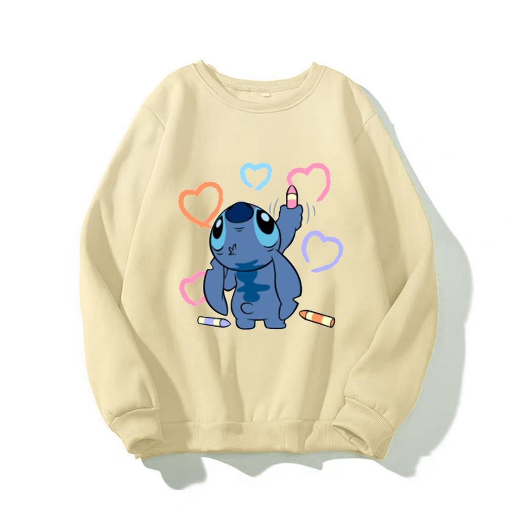 ÁO SWEATER NAM NỮ IN HÌNH STITCH