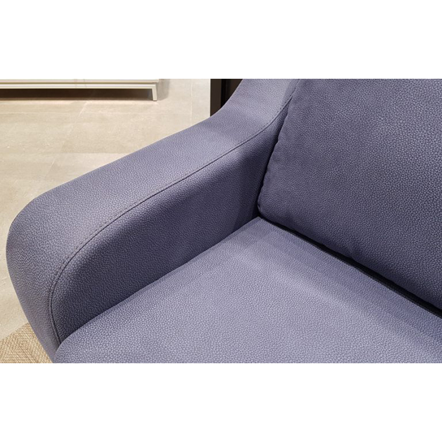 Bộ Ghế Sofa Ocean Dark Blue 3 Chỗ + Stool Jang In 1701200001-01