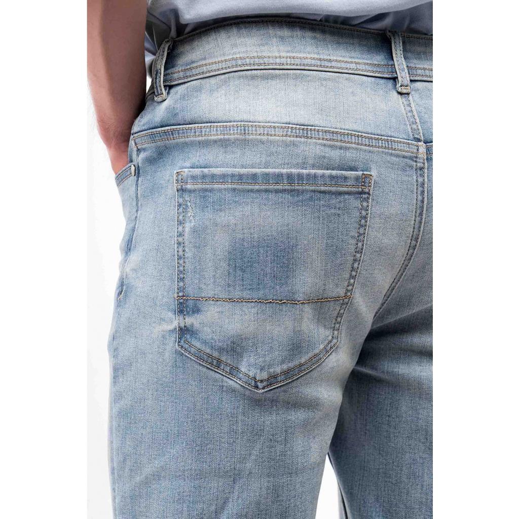 QUẦN JEAN PREMIUM FORM SLIM- 10F22DPA026 | LASTORE MENSWEAR