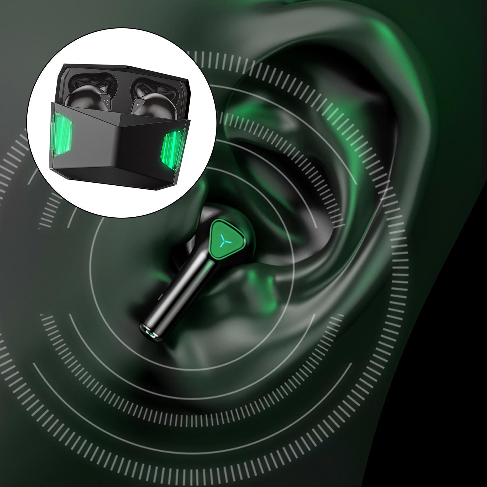 Bluetooth 5.0 Gaming Earphones Stereo with Microphone Phones