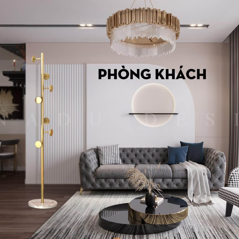 Cây Treo Quần Áo Decor Phòng Khách Phòng Ngủ Kiểu Dáng Sang Trọng Cây Treo Đồ Túi Xách  Mũ