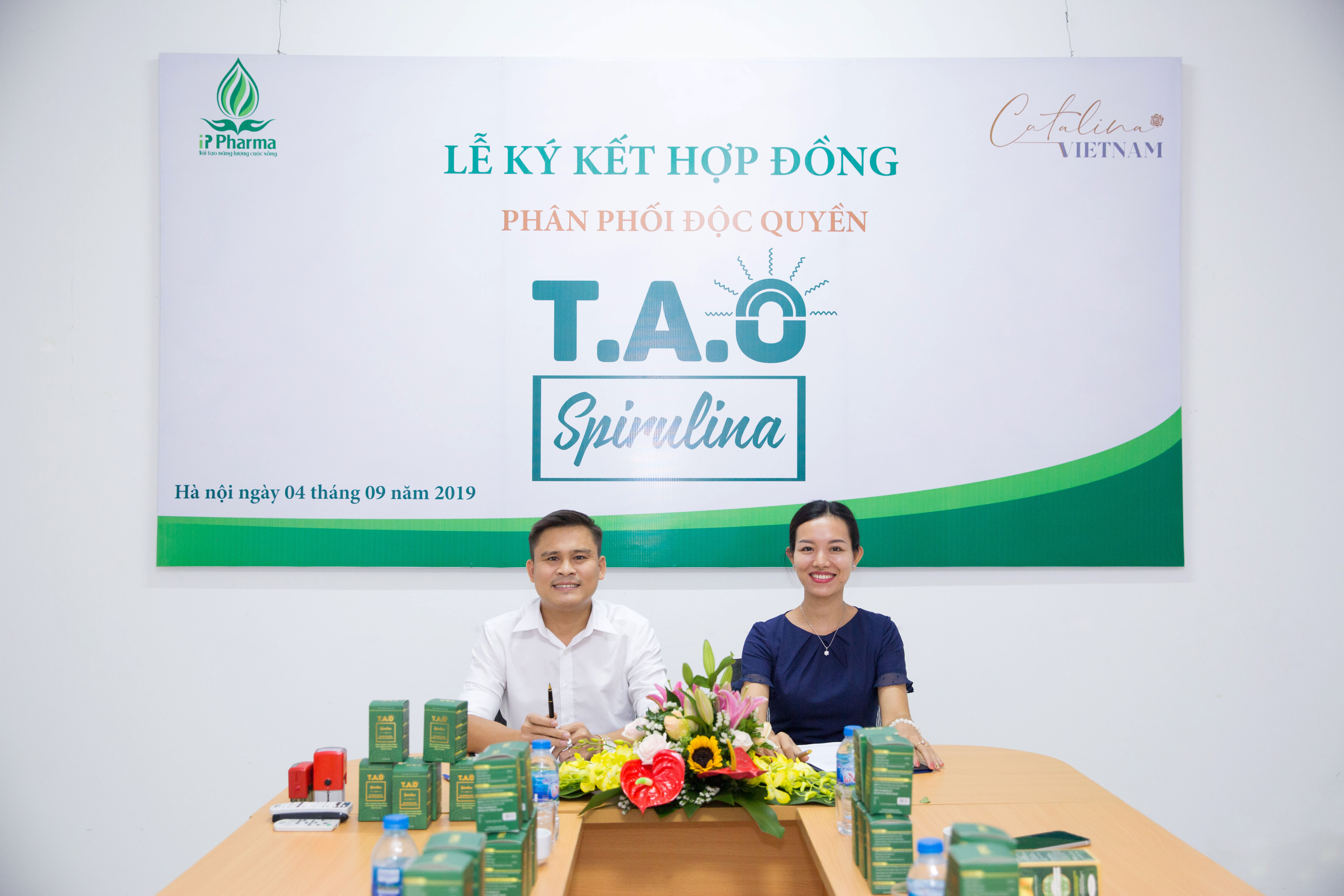 Tảo T.A.O Spirulina kết hợp chùm ngây