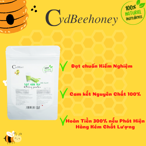 Bột Cần Tây Sấy Lạnh Cvdmart 100g - Celery powder CvdMart