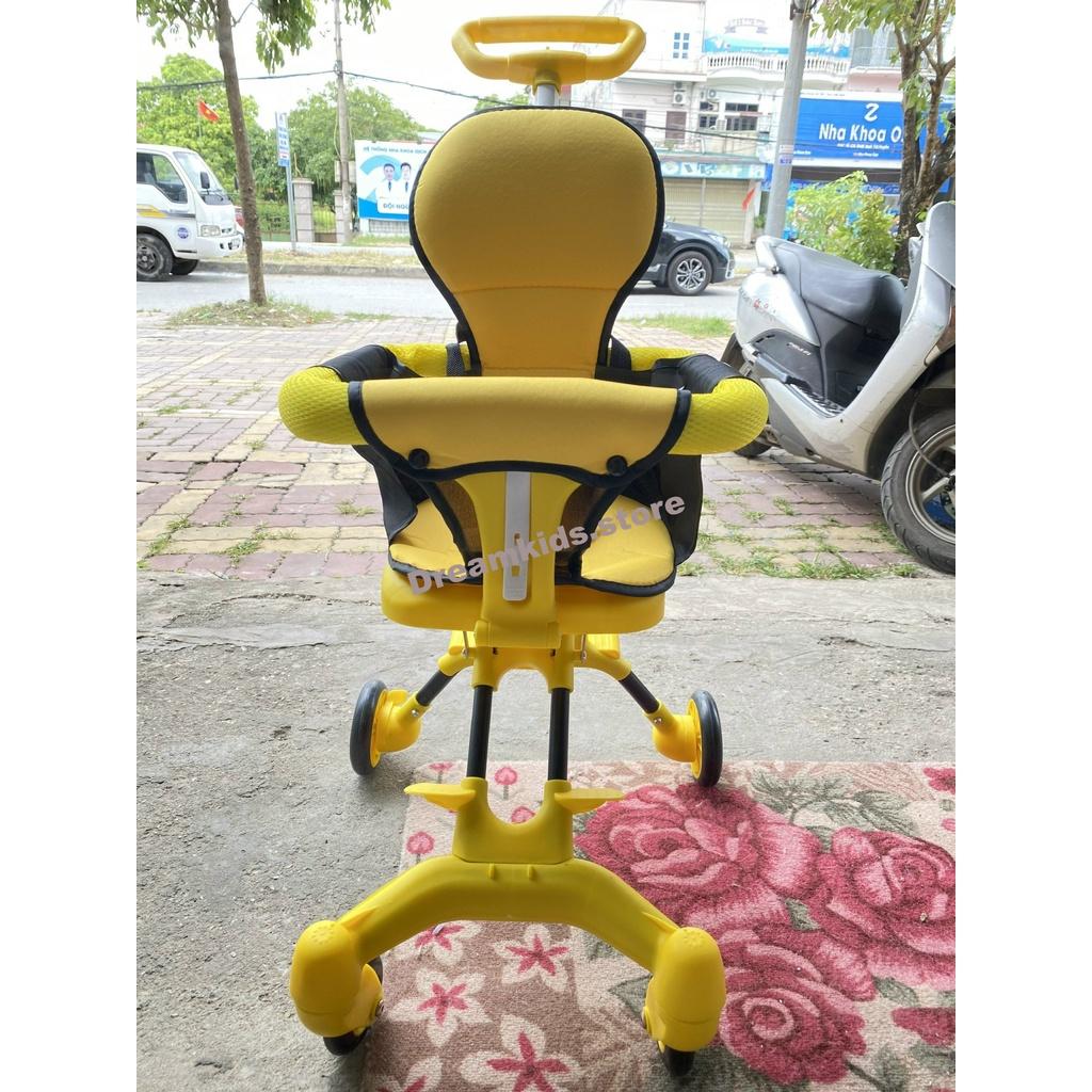 XE ĐẨY DU LỊCH CHO BÉ, XE ĐẢO CHIỀU GẤP GỌN - HÀNG CAO CẤP