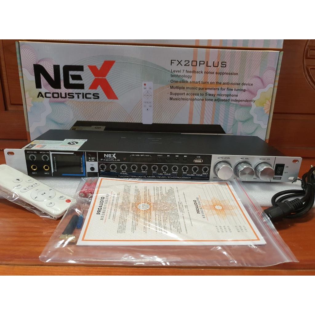Vang cơ NEX Acoustic FX20 Plus, vang cơ Bluetooth chống hú NEX Acoustic FX20 Plus.