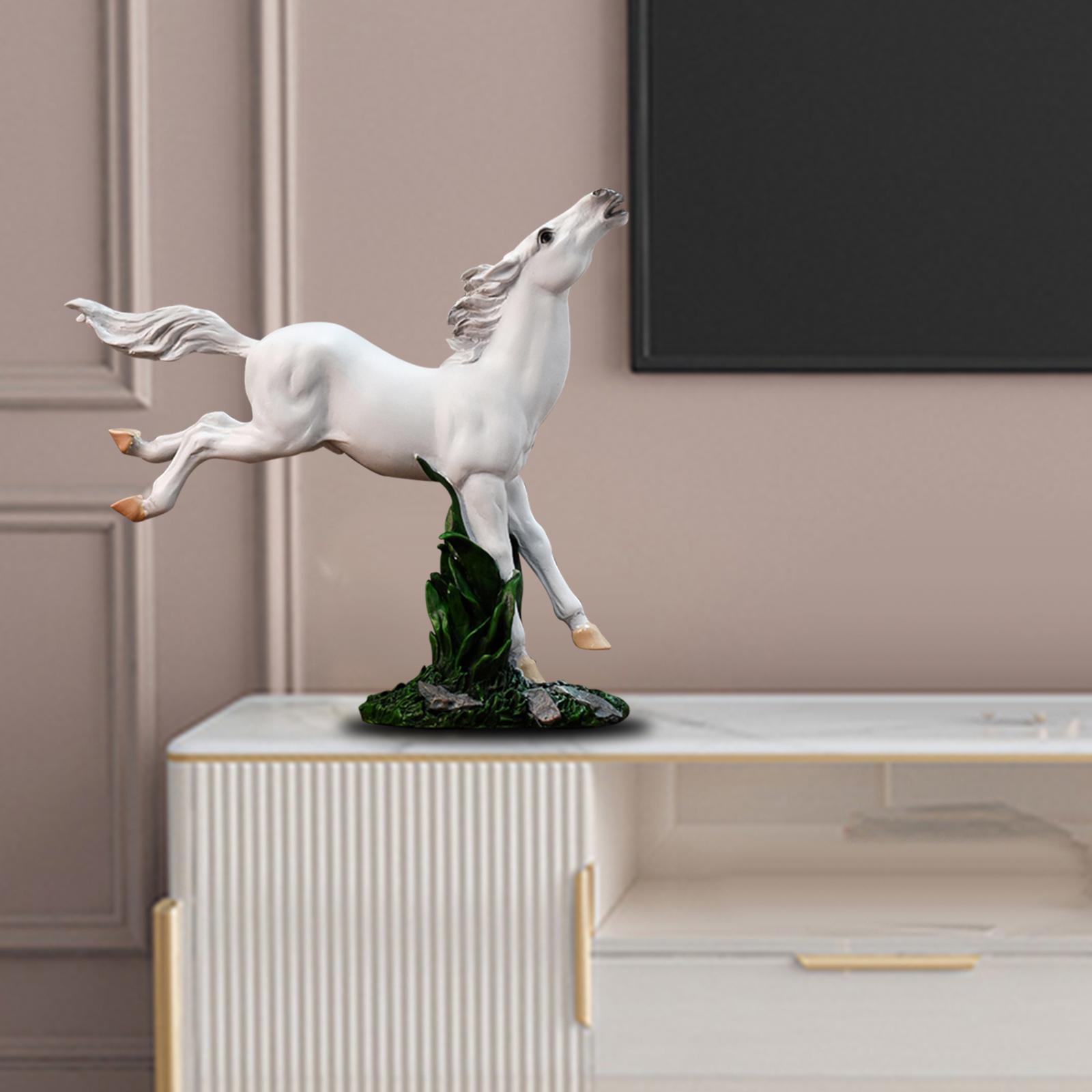 Abstract Horse Statues Animal Sculptures Figurines for Office Wedding Decors