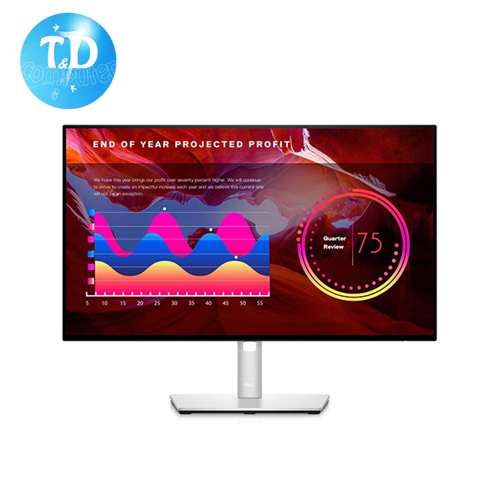 Màn hình máy tính Dell UltraSharp 24inch U2422H (Full HD, 8 ms, 60Hz, 100% sRGB) Cổng USB Type C - Hàng Chính Hãng PSD phân phối