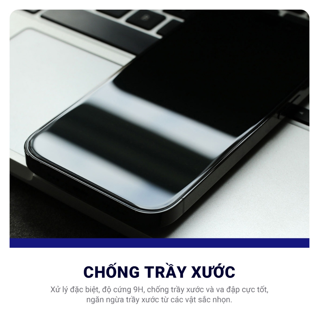 Kính cường lực khung tự dán cho iPhone 16 ProMax / 16 / 16 Plus / 16 Pro hiệu WIWU SQ-008 Easy install - Viền siêu mỏng 0.33mm, chống mẻ cạnh, Phủ nano siêu mượt - Hàng nhập khẩu