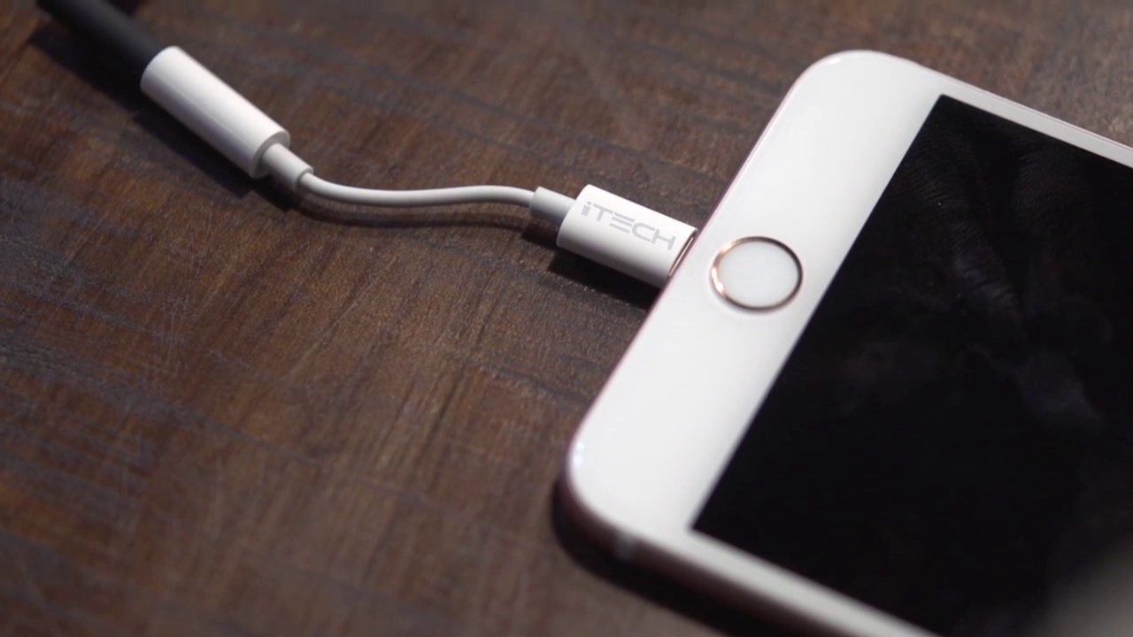 Cáp chuyển đổi Lightning sang jack 3.5mm ITECH Nghe Nhạc và Đàm Thoại -  Hàng nhập khẩu
