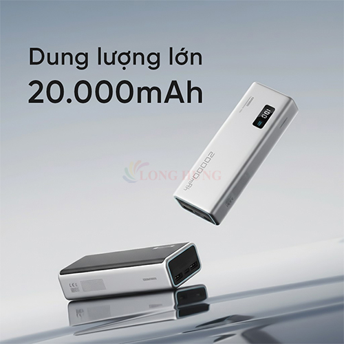 Sạc dự phòng Cuktech Power Bank 15 SE 1USB 2Type-C 100W 20000mAh PB200 - Hàng chính hãng