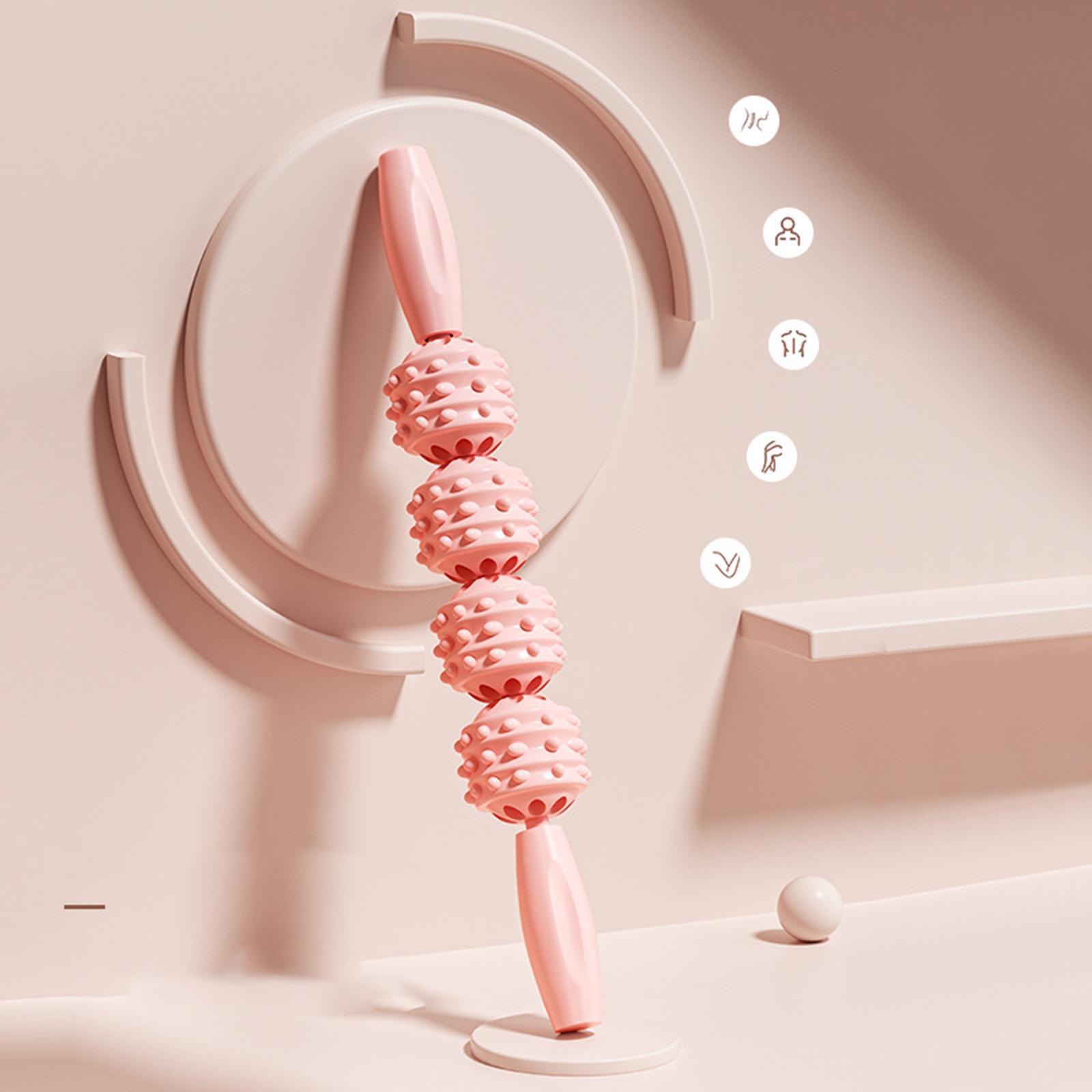 Massage Roller Stick Leg Back Relax Massage Wand for Therapy Relieve Fitness Equipment