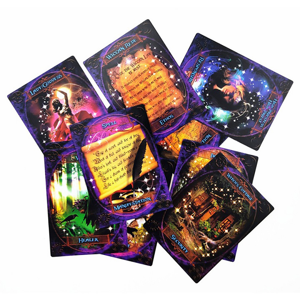 Bộ Bài Oracle Witches Wisdom Oracle Tặng Đá Thanh Tẩy
