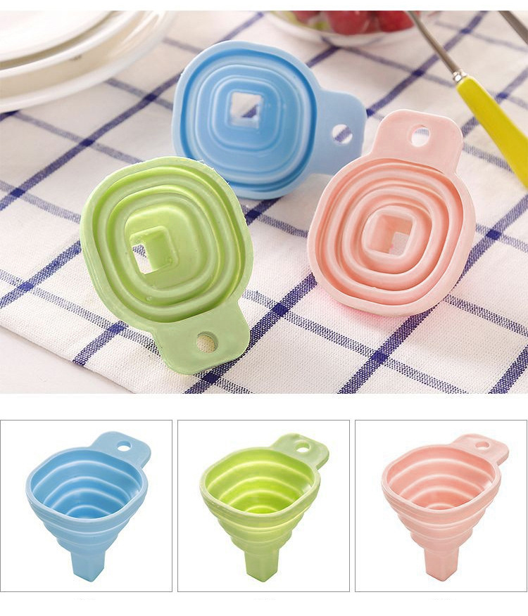 Phễu Rót Nước, Phễu Silicon Thông Minh Giúp Sang Chiết Chất Lỏng Dễ Dàng Tiện Lợi
