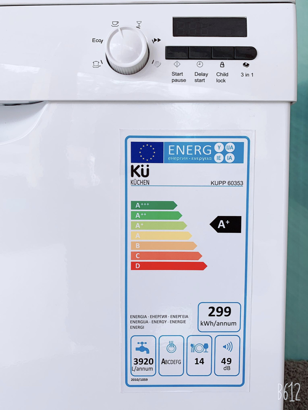 Máy Rửa Bát KUCHEN KUPP 60353