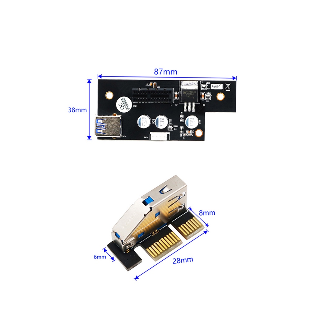 Dây Mở Rộng PCI Express Thẻ Mở Rộng PCI-E 1x To 1x / 4x / 8x / 16x