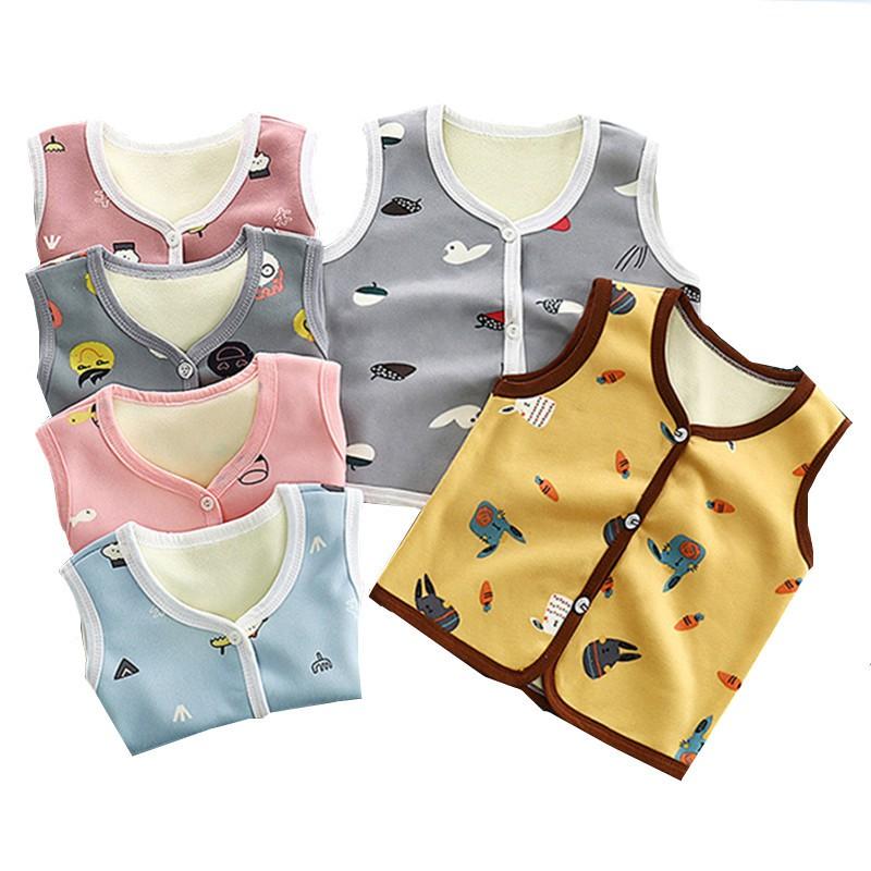 MD14 Áo Ghile nỉ cotton mềm mịn Quảng Châu cao cấp xuất Hàn cho bé Trai bé Gái