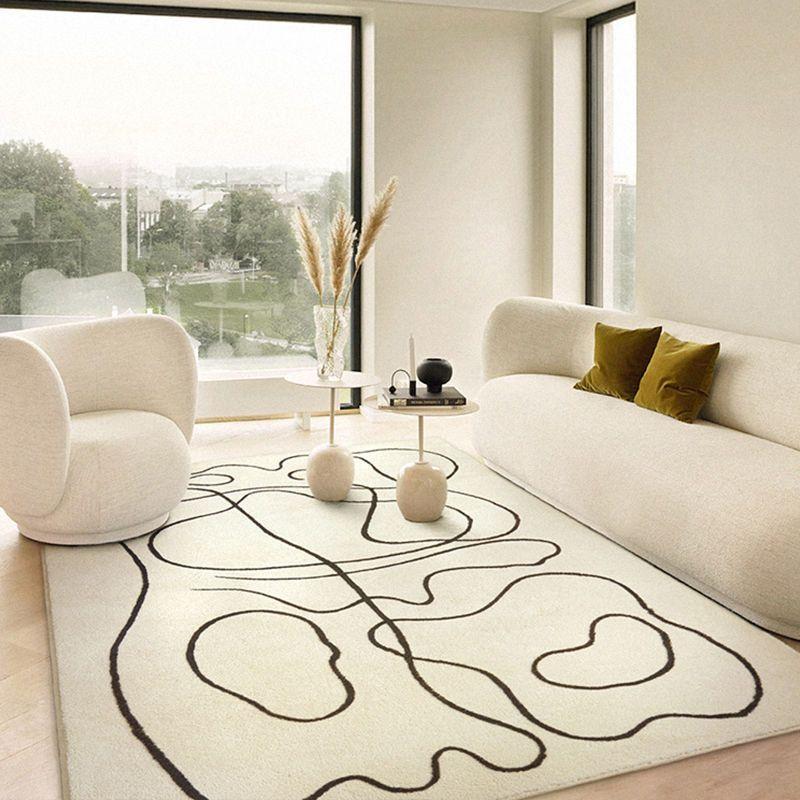 Thảm Lót Sàn Họa Tiết Trừu Tượng Đơn Giản Hiện Đại