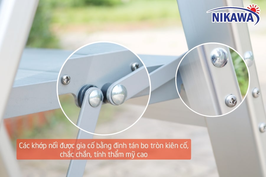 Thang ghế nhôm Nikawa NK-3SL - 3 bậc