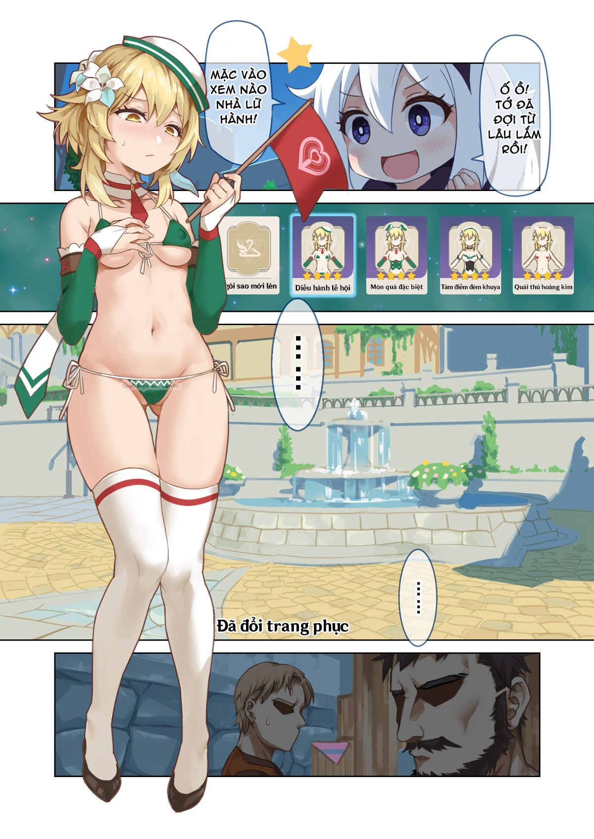 lễ hội mùa xuân mondstadt chapter 1 3