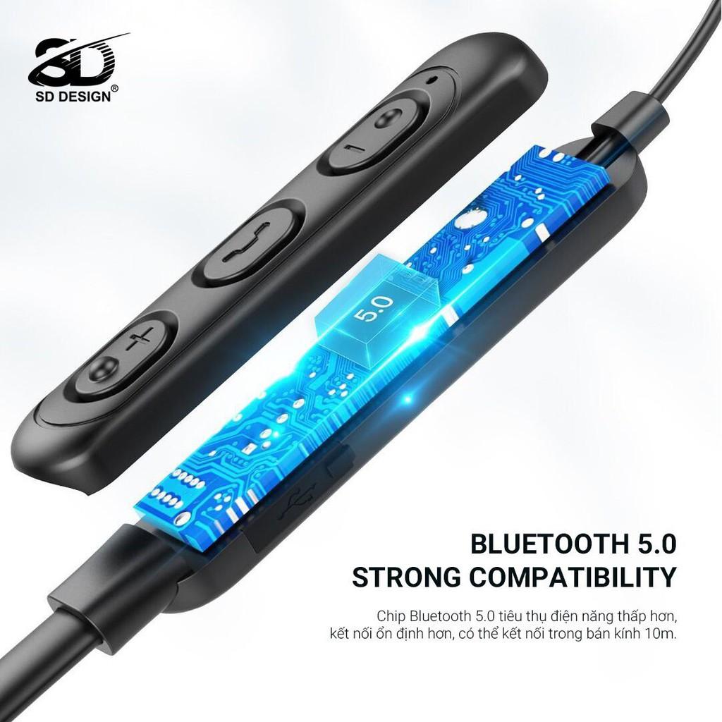 Tai Nghe Bluetooth Quàng Cổ PH-16 SD DESIGN Kiểu Dáng Thể Thao Chống Ồn Bảo Hành 1 năm