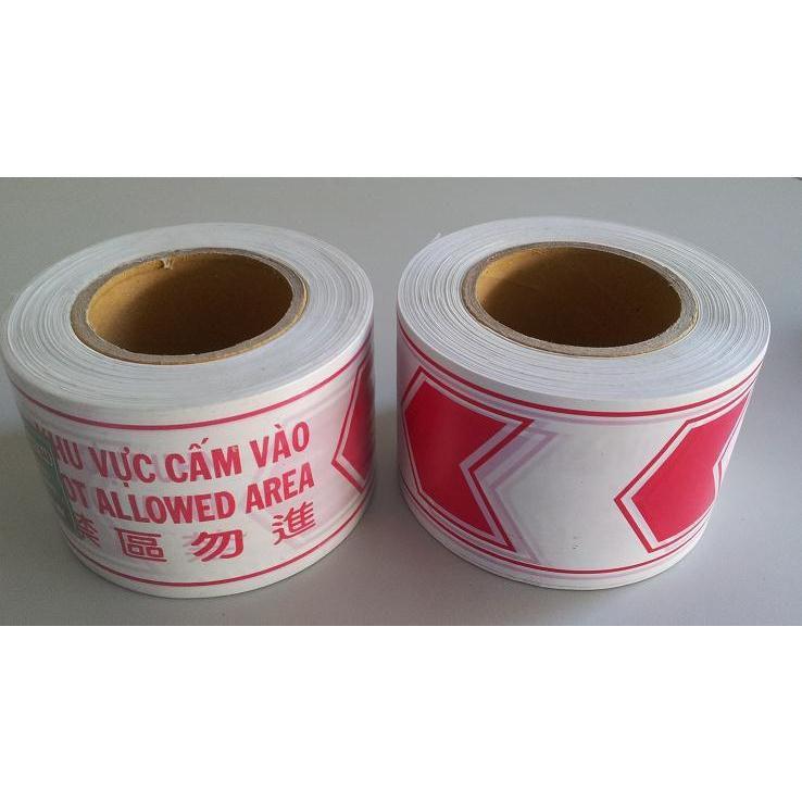 Cuộn rào chắn cấm vào cảnh báo 8cmx100m