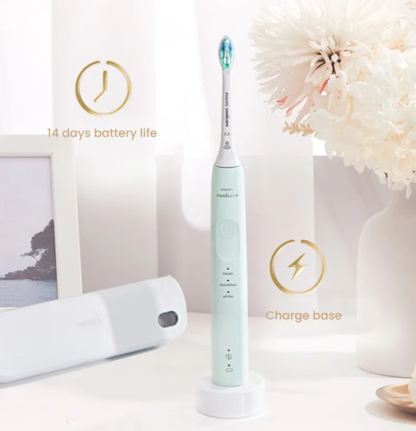 Bàn chải đánh răng điện Philips Sonicare Series 5200. Thương hiệu Hà Lan cao cấp Philips - HX3697. Hàng chính hãng