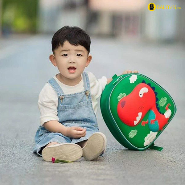 Balo BEDDY BEAR Cho Bé Từ 2 Tuổi học Mẫu giáo Mầm non (Thiết Kế Dây Cài Chống Thất Lạc)